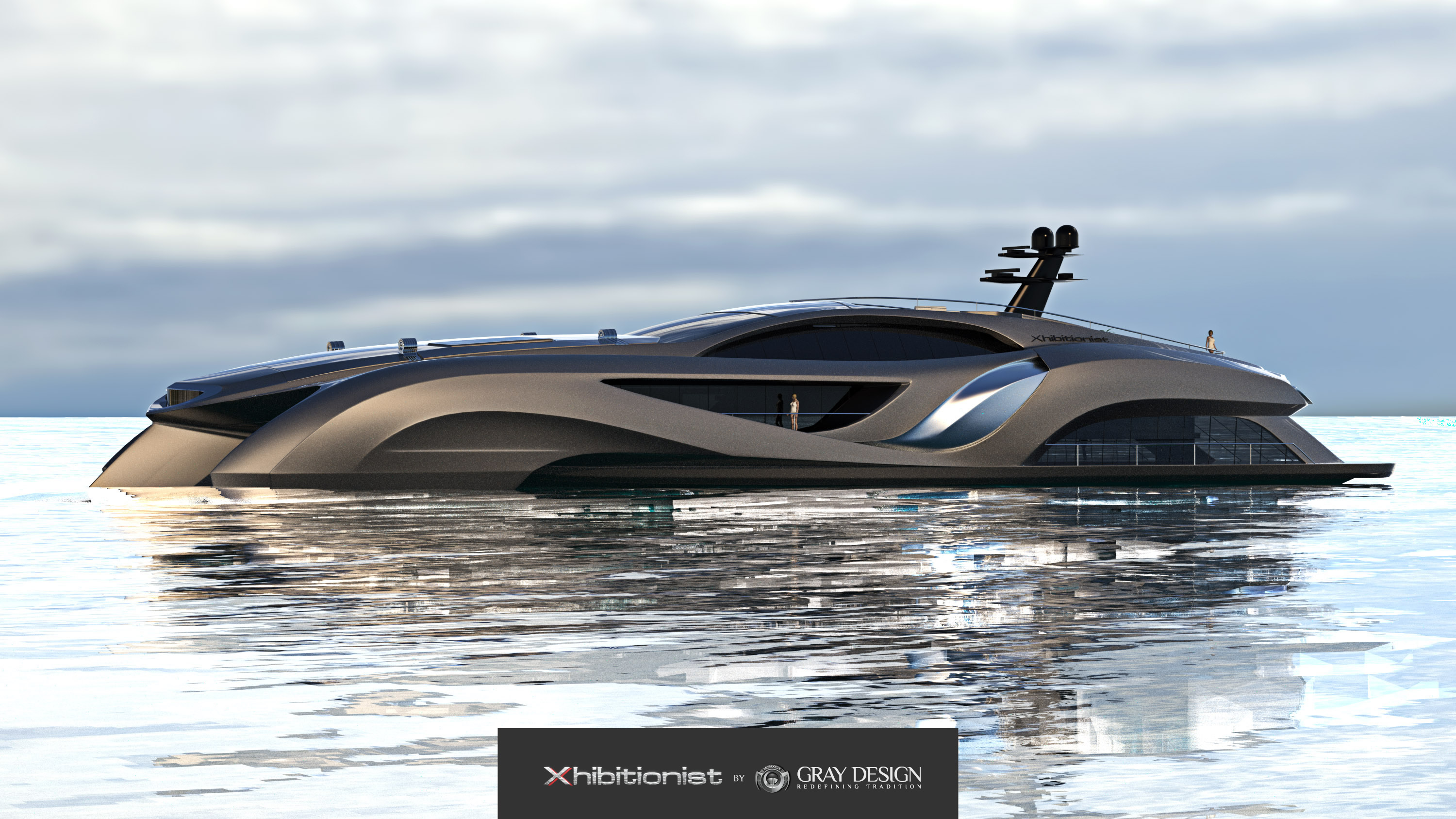 motor yacht Xhibitionist concept by Eduard Gray of Gray Design - New ...