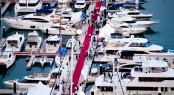 Aerial view of Boat Asia