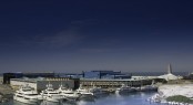 Benetti shipyard in Livorno - Italy