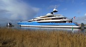 Feadship launch superyacht PROJECT DREAM