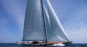 J Class superyacht Rainbow