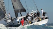 Luxury charter yacht ICAP Leopard in training - Photo by Richard Langdon