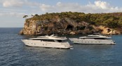 Luxury motor yacht SL104 and SL94 yacht by Sanlorenzo