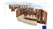 Luxury sailing yacht Kamaxitha - Interior