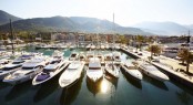 Porto Montenegro Superyacht Marina situated in a beautiful Mediterranean yacht charter destination - Montenegro