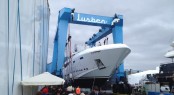 Vellmari superyacht by Rossinavi launched