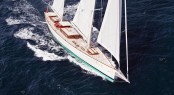 55m Sailing Yacht Kamaxitha - Photo by Cory Silken