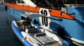37m Heesen motor yacht Aurelia with 9m Pascoe SY9 Open yacht tender