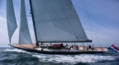 40m J-Class superyacht Rainbow designed by Dykstra Naval Architects