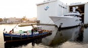 57m Feadship superyacht Larisa at launch