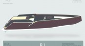 Lamboo R1 yacht tender designed by Peter Symonds from Sigmund Yacht Design