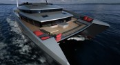 Luxury power catamaran yacht Panama 62' concept &Acirc;&copy; Absolute 2001 Alu Marine