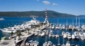 Porto Montenegro Superyacht Marina situated in a beautiful Mediterranean yacht charter destination - Montenegro