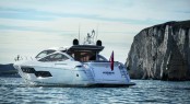 Sunseeker Predator 80 Yacht displayed at Miami Boat Show 2013