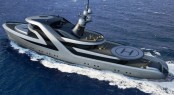 59m superyacht conversion design by H2 Yacht Design