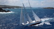 Adela Yacht designed by Dykstra Naval Architects - Winner of St Barths Bucket 2013