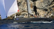 Hamnett Hill's Marten 49 yacht Defiance - Credit: Todd VanSickle/BVI Spring Regatta