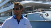 Discover Indonesia Richard Lofthounse on Mayan Queen Yacht at Bali Dock