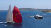 Hoek designed superyacht Athos - Photo credit to Superyacht Media