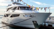 Motor yacht Azziza launched at ISA - Photo by Zitti