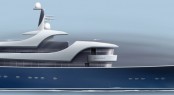 New 50m motor yacht SUMMER - Superyacht conversion project by Jim Robert Sluijter