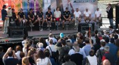 America's Cup World Series Naples 2013 - The public meet the skippers