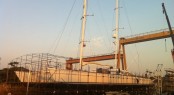 Refit of luxury charter yacht Douce France by Yacht Solutions at Ital Thai Marine
