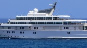 138m mega yacht Rising Sun designed by late Jon Bannenberg