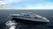 65 m Heesen mega yacht Galactica Star (Project Omnia - YN 16465) equipped with five Seakeeper M21000 gyros