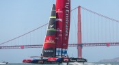 Emirates Team New Zealand training again