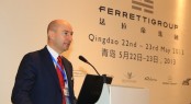 Ferruccio Rossi, Ferretti Group CEO, during the Group press conference