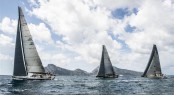 Fleet during coastal race - Photo by Rolex/Kurt Arrigo