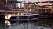 Marina Port Vell Sponsored Sailing Control Yacht in Port