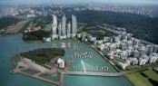 Marina at Keppel Bay positioned in the beautiful Asian yacht charter destination - Singapore