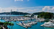 Marina at Keppel Bay situated in the popular Asian yacht charter location - Singapore