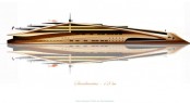 New 120m mega yacht Stradivarius by Alex McDiarmid