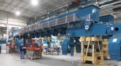 Newport Shipyards new 500 MT Travelift being built at Marine Travelift in Sturgeon Bay, WI