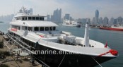 Recently completed 50m superyacht Tiger Shark by Huaao