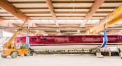 Transportation of FC100 Yacht Nomade IV by Maxi Dolphin