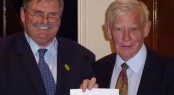 Robin Walters, founder of Walcon Marine, awarded the Honorary Certified Marina Professional in recognition of his dedication and contribution to the industry