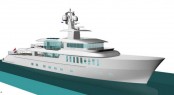50m superyacht Project Beach concept by Cor D Rover and Danish Yachts