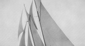 Classic yacht Ingomar designed by Nathanael Herreshoff