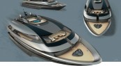 Latest 34,5m Trimaran yacht concept by Guido de Groot and Mobimar