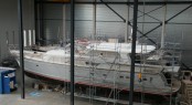 Mulder 73 Wheelhouse Yacht Float at Mulder Shipyard