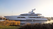 One of the 2013 Feadship launches - the 57m superyacht Larisa