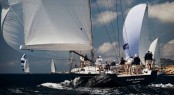 Southern Winds SW 100 superyacht Cape Arrow at the Loro Piana Superyacht Regatta 2013 - Day 1