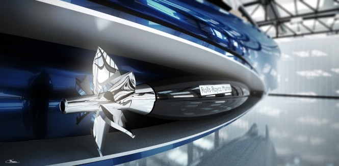 Rolls-Royce 450EX tender project by Stefan Monro
