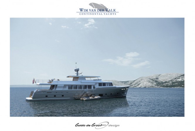  de Groot-designed 37M Continental Trawler Yacht by Wim van der Valk
