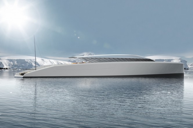 90m X-KID STUFF  Superyacht -  Closed Profile - Credits Pastrovich