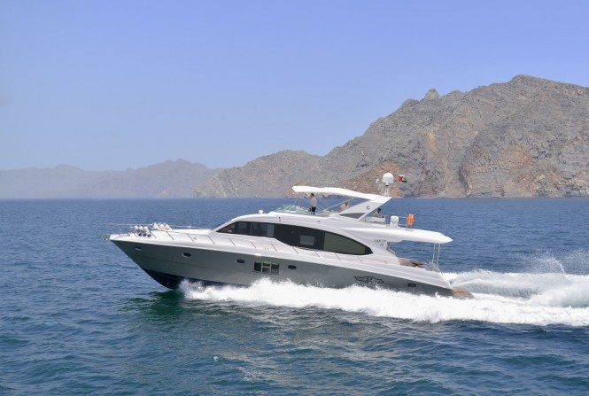Luxury motor yacht Majesty 70 by Gulf Craft